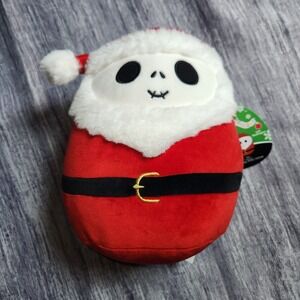 Squishmallows Jack Skellington‎ Santa Plush Holiday Nightmare Before Christmas